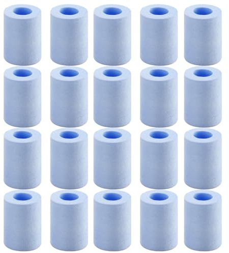 WOOLUCK® 20 pezzi elemento filtrante di ricambio, cartucce filtro rubinetto, elemento filtro acqua
