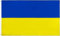 Bandera de Ucrania 152 cm x 91 cm bandera nacional de poliéster con ojales de latón