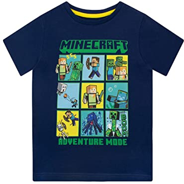 Minecraft - T-Shirt - Creeper and Steve - Garçon