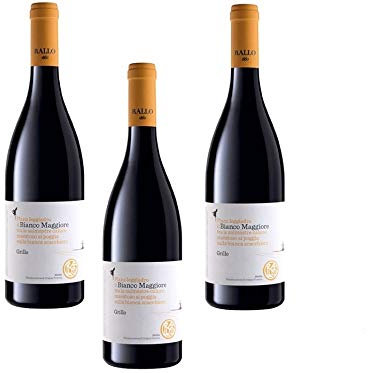 Sicilia Bedda - GRILLO BIANCO MAGGIORE Rallo SICILIA DOC - VINO 100% BIOLOGICO - 75 Cl. (3)