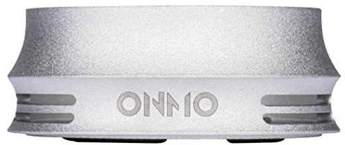 ONMO HMD I aluminium rökbox I kolskål i silver