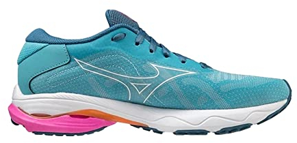Mizuno Unisex Wave Ultima 14 Straßen-Laufschuh, Maui Blue/White/807 C, 41 EU