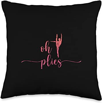 Oh Plies -- Throw Pillow