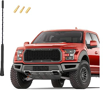CGEAMDY 28cm Auto Antenne, Autoradio-Dachantenne, Universell Kompatible Autoempfangsantenne, Leistungsstarke Auto-Signalverstärker-Antenne, Autodach-Ersatzantenne