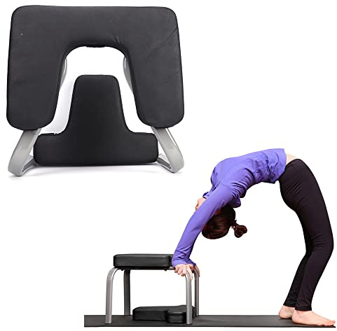 Tabouret de yoga - Banc de yoga - Pour la maison, la méditation, le sport, la fatigue, la relaxation, l'étirement - Charge maximale : 200 kg