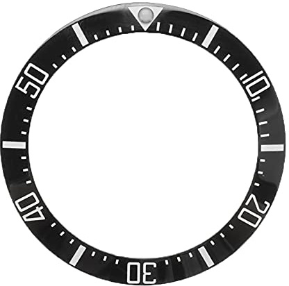 Fymlok Bisel del Reloj,Reloj Bisel Anillo Cerámica Universal Bisel Nuevo 40mm Reloj Reloj Reloj Anillo Inserte Accesorios