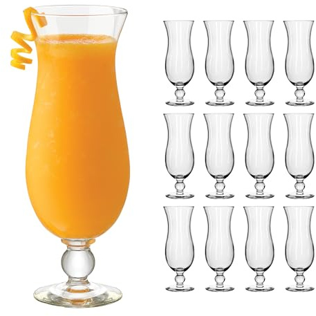 LIBBEY 70335 Bicchiere da cocktail Hurricane, 444 ml, set da 12
