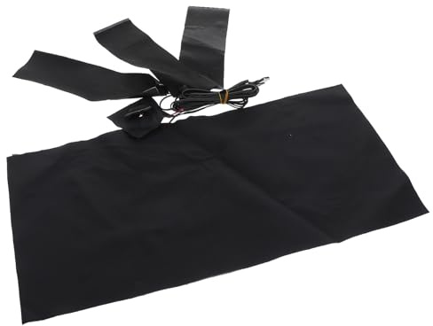 VICASKY Piastra Riscaldante Nero in Materiale Carbonioso Riscaldamento Rapido e Comfort Elevato Riscaldatore Portatile per Guanti e Cuscini per Uso Invernale