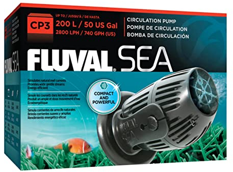 Fluval Sea CP3 Circulation Pump for Freshwater & Saltwater Aquariums, 14347