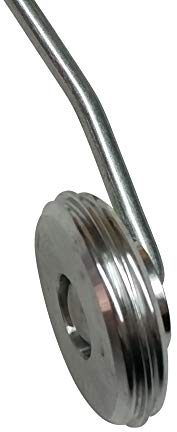 Ecken-Entlüftungsroller 40x8mm (Aluminium) Entlüften der Eckbereiche bei Glasfaser- und Glasgewebelaminaten