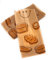 Sacchetti carta per pane, kraft 14+7x27 cm Sacchetti trasparenti per alimenti (125 pezzi)