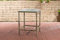 CLP Polyrattan Tisch Alia 5mm I Gartentisch Rundrattan I Bartisch Mit Glasplatte I Gartenmöbel, Farbe:Natur