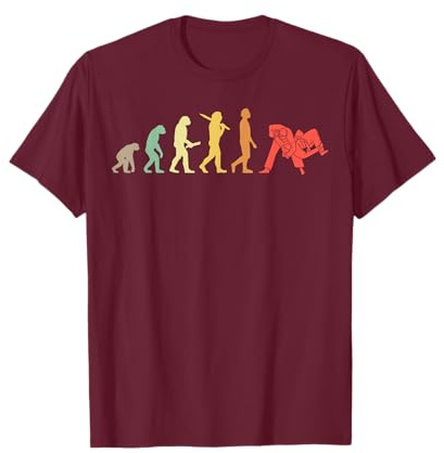 Judo Évolution Rétro Cadeau Pour Judokas T-Shirt