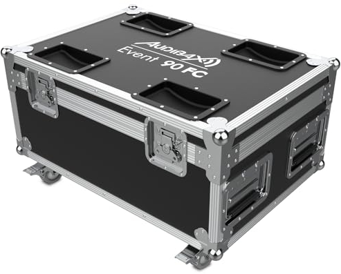 Audibax Event 90 FC Flight Case con Función de Carga de Batería para focos Event 90