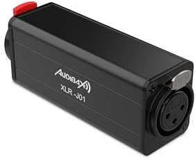 Audibax XLR J01 Adaptador XLR a Jack