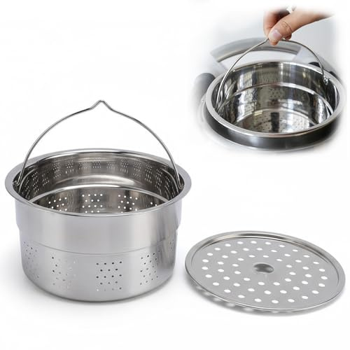 Panier à Vapeur à Vapeur, Panier de Vapeur à Légumes pour TM5 et pour les Machines TM6 Insert à Vapeur en Acier Inoxydable pour le Pot pour la Cuisson