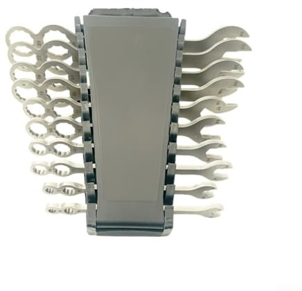 11-teiliges Schraubenschlüssel-Set mit ergonomischen Griffen, perfekt für Mechaniker, inklusive Doppelnutzungsschlüssel für verbesserte Leistung bei verschiedenen Aufgaben