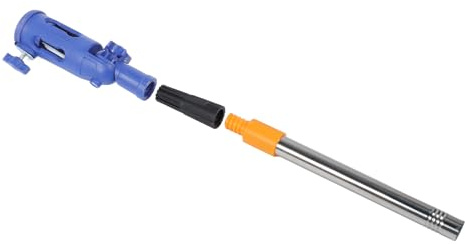 Dioche Cepillo con en ángulo Extensor de Pincel de Pintura de Acero Inoxidable Poste de Extensión de Cepillo Giratorio de 180 Grados para Pintura de Bordes de Esquinas - Perfecto para Techos Altos y
