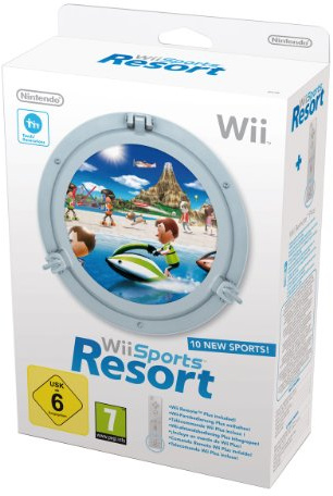 Wii Sports Resort + Wii Remote Plus - White (Wii)