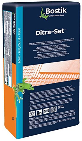 DITRA-Set D25 50# White Mortar