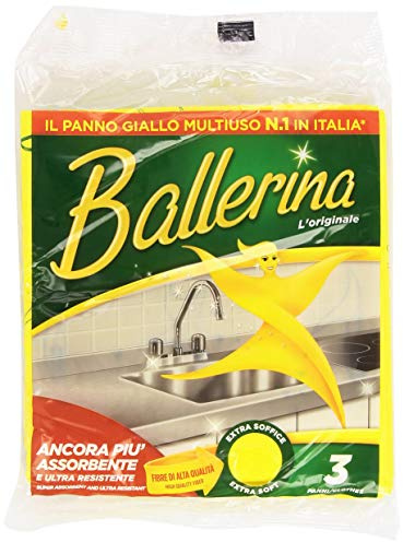 Ballerina Cloth-Yellow, 3-Piece