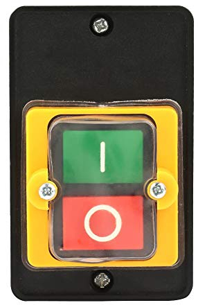 Interruptor de botón, Fydun 10A Interruptor de botón de encendido AC220V / 380V Resistente al agua ON/OFF Botón de interruptor de botón pulsador