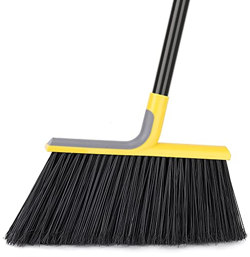 KeFanta Outdoor Broom for Floor Cleaning,58 Heavy-Duty Commercial Broom for Sweeping Concrete Courtyard Garage Patio Indoor Home Kitchen Office Lobby