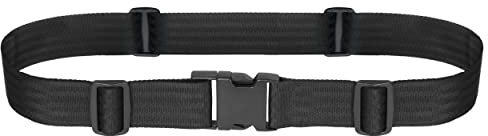 Correa de hebilla extra ajustable para silla de ruedas, cinturón de cintura, sujeción de asiento, pierna, pecho, adecuada para scooters (hasta 178 cm)