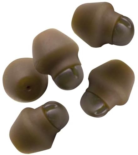 Fox Matrix Rubber Quick Bead - 5 Gummiperlen für Inline Feeder, Knotenschutz zum Feederangeln, Knotenschützer für Futterkorb