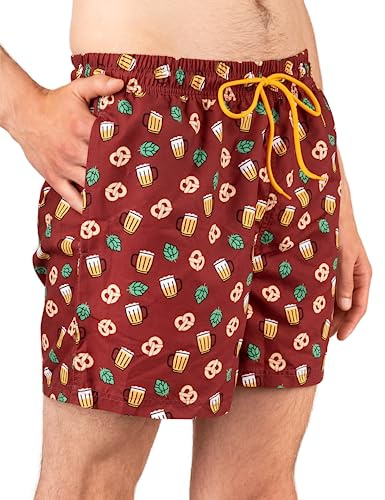 soxo Biere Cadeau Maillot De Bain Homme Long Short Plage Bermuda Hommes Boxer Piscine XL Bière