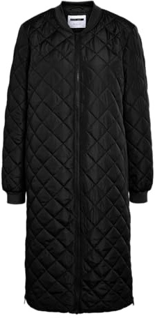 Noisy may Nmgilly Manteau matelassé Fwd Noos, Noir, L