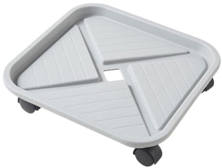 TOYANDONA Vassoio per Vasi da Ruote Base Quadrata per Vasi da Piccolo per Utensili Design per Carico Uniforme