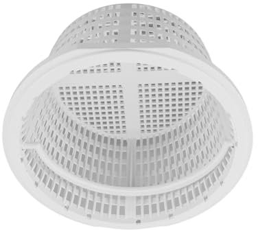 Hqunjikp Skimmers de piscina | Skimmer de hojas de piscina | Filtro de cesta de estanque con mango limpiador de red para limpiar hojas, exterior e interior, mantenimiento del hogar, mujeres y