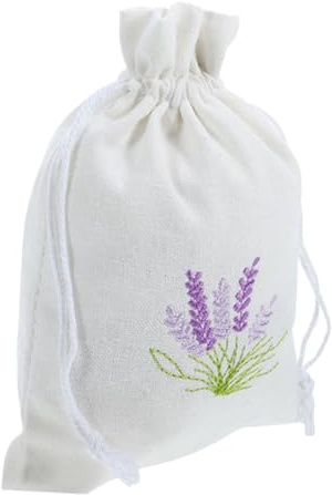 Healifty Sacchetti in Cotone Con Coulisse Per Sacchetti Profumati Alla Lavanda Borsa Sacchettini Armadio Sicuri e Riutilizzabili Per Gioielli e Regali
