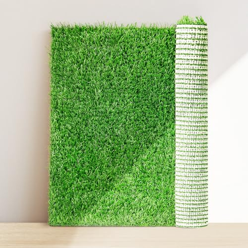 Artificial Dog Grass Pee Pad: 39''x 31.5'' 1 Pack Professional Indoor Outdoor Potty Training Rug - Large Replacement Turf Mat with Excellent Drainage - Pet Fake Grass Turf for Patio Lawn Decoration