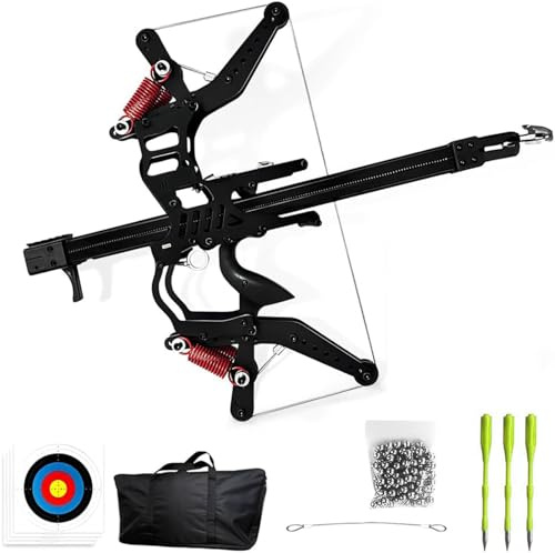Steel Ball Compound Bow – Lightweight Dual-Use for Steel Balls & Arrows, Portable Outdoor Hunting & Target Practice