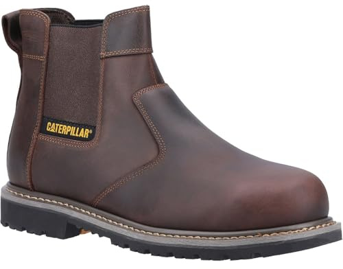 Caterpillar Powerplant Dealer Mens Smart Boots Brown 9 UK