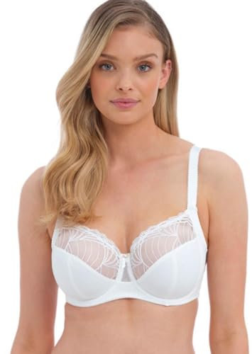 Fantasie Adelle Side Support Bra White White 34GG