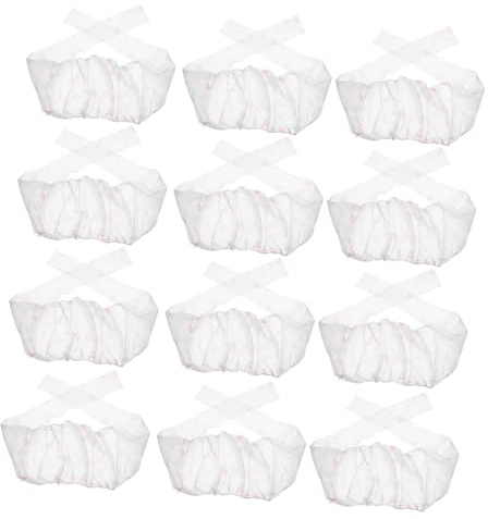 Healvian 20pcs Underwear Bra Stretch Bras Sauna Accessories Women Spa Bras Sauna Bra Women Travel Travel for Spa Fabric Fabric White Non-Woven