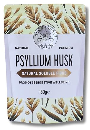 Psyllium Husk Whole 99% Purity 150g | Ispaghula Husk Soluble Fibre