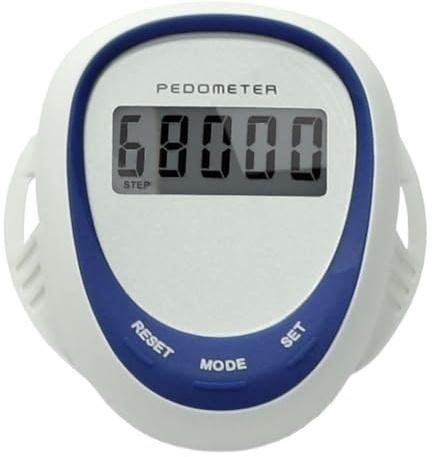 WAFOHSR Podómetro Electrónico For Caminar, Correr, Correa En Zapatillas De Deporte, Podómetro, Ejercicio Conveniente FáCil De Usar