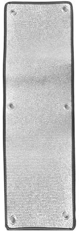 Gettimore Aluminum Foil Window Sun for Protection Film Privacy and Heat for Insulation, Silver, 50 x 50 cm