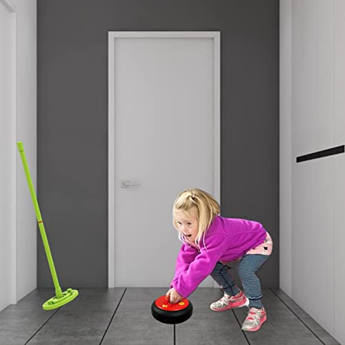 Curling Board Game | Funny Curling Games For Home | Curlings Sport Indoor Outdoor Sports Toys Electric Light For Kids Family Adult School Birthday Gift