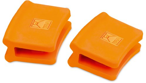 BRA Efficient Asas de silicona, 2 unidades, medida pequeña, para Efficient con diámetro de 20 cm, color naranja