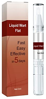 Eliminación de verrugas de nitrógeno líquido, rápido y fácil eficaz salud natural láser removedor de etiquetas 12 horas de topos genitales de callos de maíz eliminador de callos de 3 ml (1 unidad)