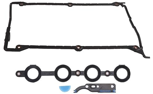 Juntas de Tensor de Cadena de Cubierta de Válvula, 058198025A, Juego de Juntas de Tensor de Cadena de Cubierta de Válvula de Coche de Goma de Repuesto para A4 1.8T 1997-2006