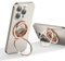 QBrand Handy Ring Halterung Magnetisch, 360° Drehung Handy Griff Halter Magnet Fingerhalterung Smartphone Ringhalterung Ständer für iPhone 16/15/14/13/12 Serie, Samsung, Huawei, LG, Alle Smartphones