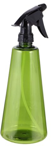 IWOWHERO Botella de Spray para Riego de Flores Verde Oscuro Pulverizador de Agua de Plástico Recargable Pequeño y Ligero Diseño Prueba de Fugas para Uso Versátil Jardinería y Hogar