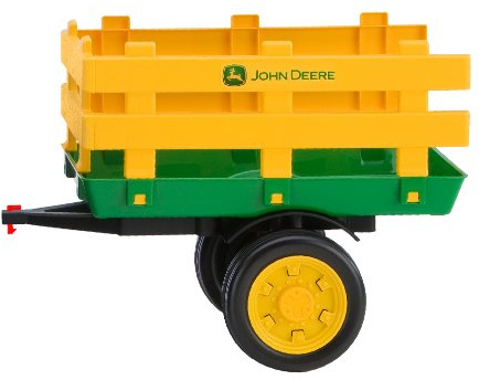 Peg Perego John Deere Stakeside Trailer Ride On, Green