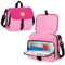 CURMIO Insulin Kühltasche für Kinder, Diabetiker Reisetasche für Medikamente, Isoliert Tasche für Insulin und Diabetiker Zubehör. (OHNE KÜHLAKKUS UND ZUBEHÖR ENTHALTEN), Rosa